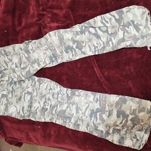 Vintage Junior No Boundaries Low Rise Camouflage Cargo Pants